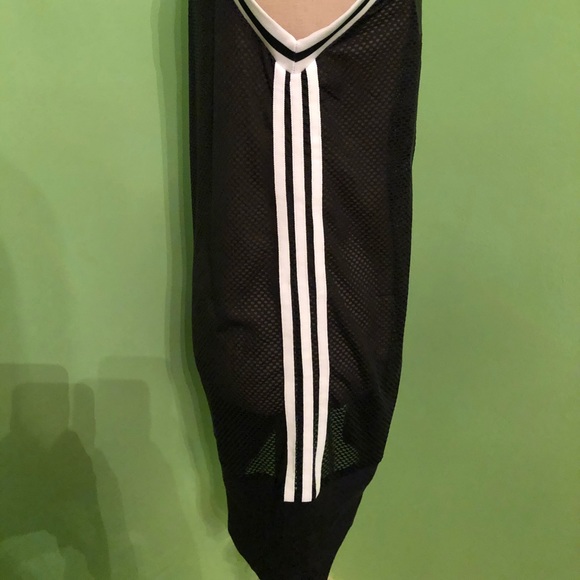 Adidas BB Black Mesh Tank Dress - Picture 4 of 6